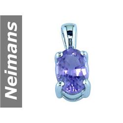 .48 ct Tanzanite Pendant 14kt Gold