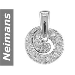 .10 ct Diamond Pendant 14kt Gold