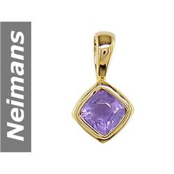 .50 ct Amethyst Pendant 14kt Gold