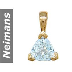 .40 ct Aquamarine Pendant 14kt Gold