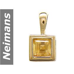 .30 ct Citrine Pendant 14kt Gold