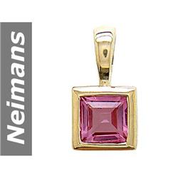 .40 ct Pink Spinel Pendant 14kt Gold