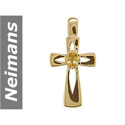 .28 ct Citrine Pendant 14kt Gold