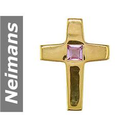 .40 ct Pink Spinel Pendant 14kt Gold
