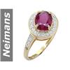 Image 1 : 2.10 ct Ruby Ring 14kt Gold