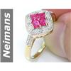 Image 1 : .37 ct Ruby & Diamond Ring 14kt Gold