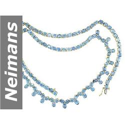 63.50 ct Ceylon Sapphire Necklace 14kt Gold