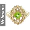Image 1 : .75 ct Peridot Ring 14kt Gold