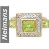 Image 1 : 1.99 ct Peridot & Diamond Ring 14kt Gold