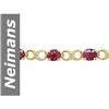 Image 1 : 7.50 ct Ruby Bracelet 14kt Gold