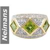 Image 1 : 2.87 ct Peridot & Diamond Ring 14kt Gold