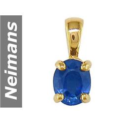 .50 ct Sapphire Pendant 14kt Gold