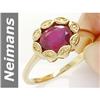Image 1 : 1.50 ct Ruby Ring 14kt Gold