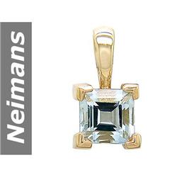 .65 ct Aquamarine Pendant 14kt Gold
