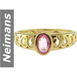 .67 ct Pink Sapphire Ring 14kt Gold