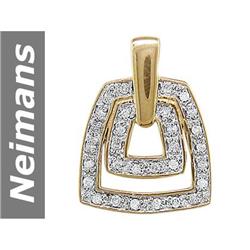.15 ct Diamond Pendant 14kt Gold