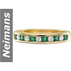 .60 ct Emerald & Diamond Ring 14kt Gold