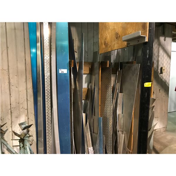 ASSTD PIECES OF SCRAP ALUMINUM
