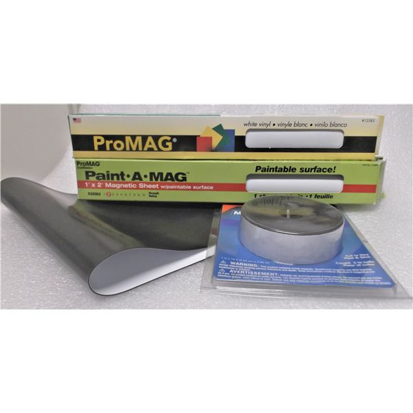 Two Sheets of ProMAG Sheets, an additional sheet, and an Elmer