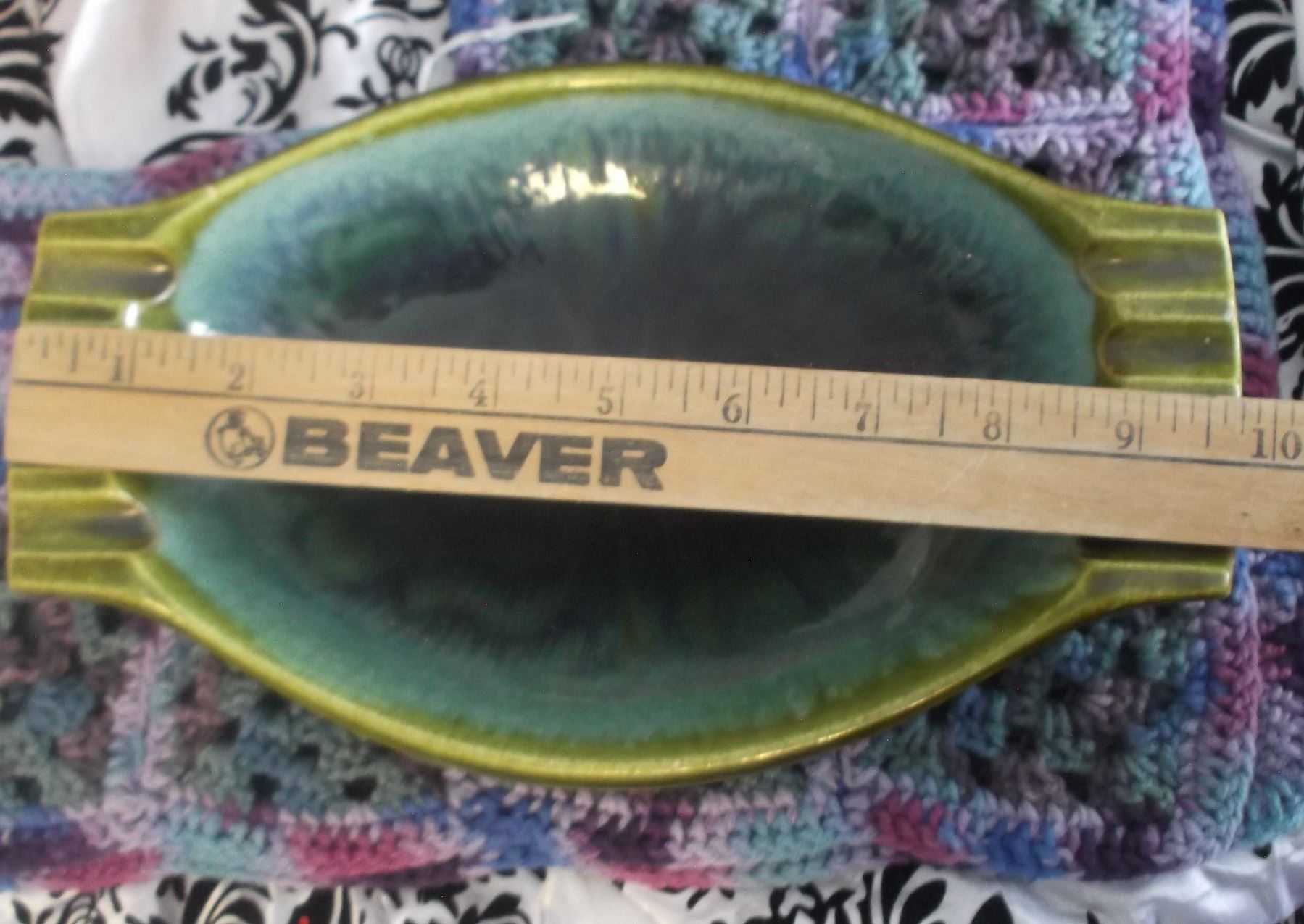 Ashtray Made by Sunburst Canada Pottery