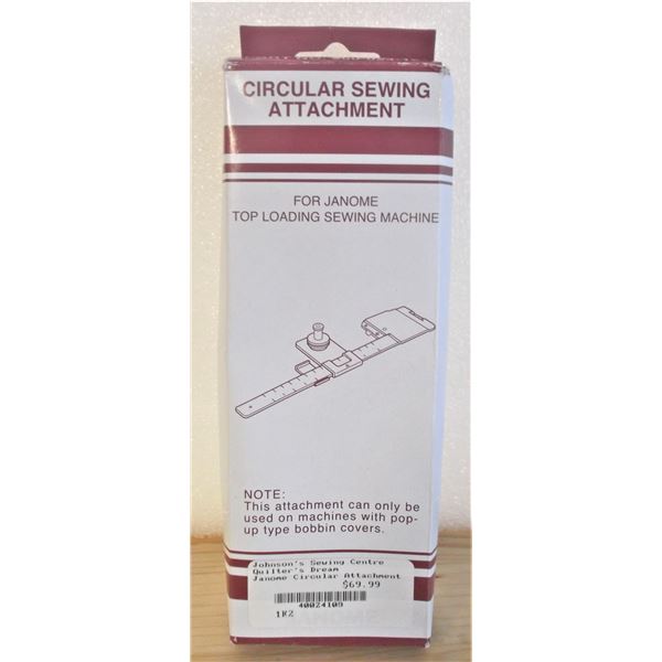 Janome Top Loading Sewing Machine Circular Attachment