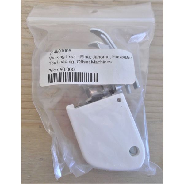 Walking Foot for Elna, Janome, & Huskystar Top Loading Offset Machines