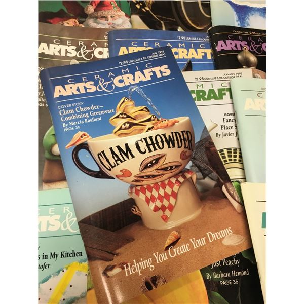 TWELVE Ceramics Journals