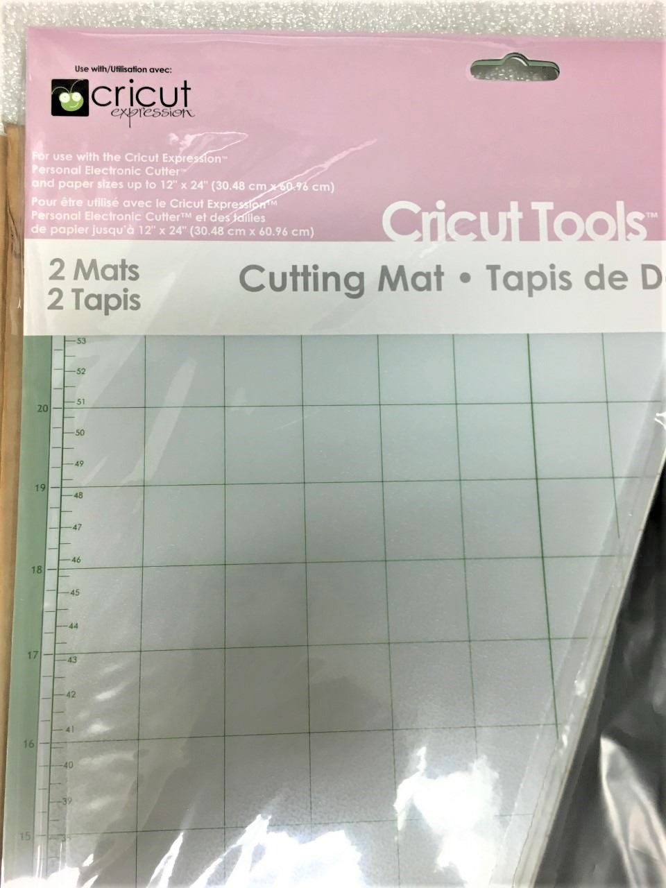 Cricut Expression 12" x 24" Cutting Mats AND FOUR SHEETS 12" x 24" Vinyl