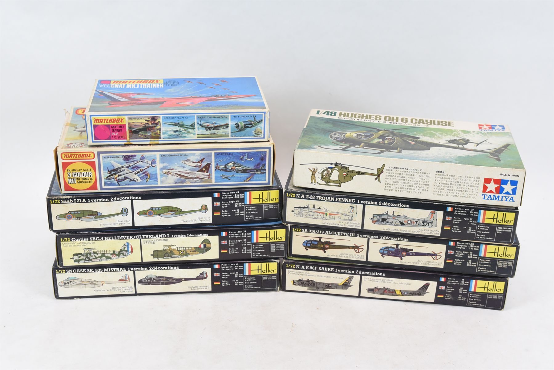 Model Kit List 9 Plastic Model Kits Various Styles & Manufactures