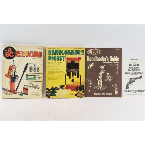 Box Lot Reloading Books 