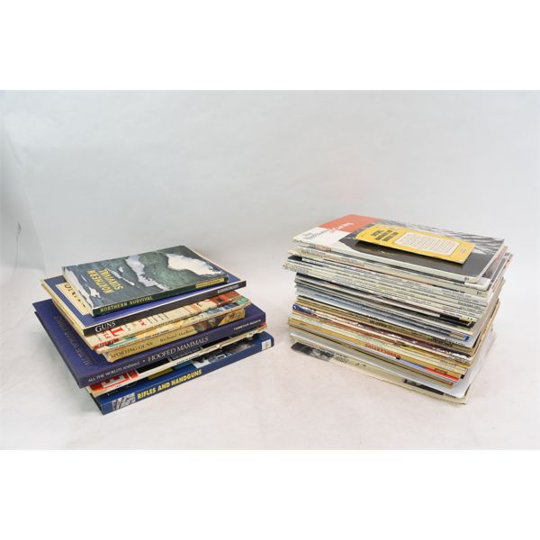 Box Lot Books & Magazines 