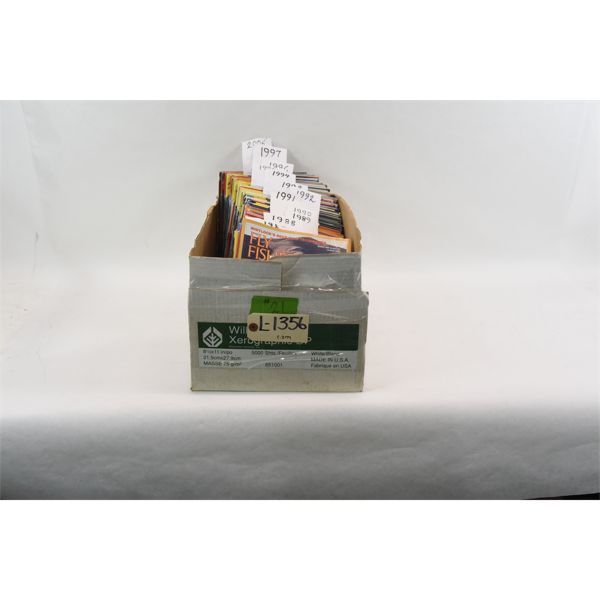 Box Lot Fly Fisherman Magazines