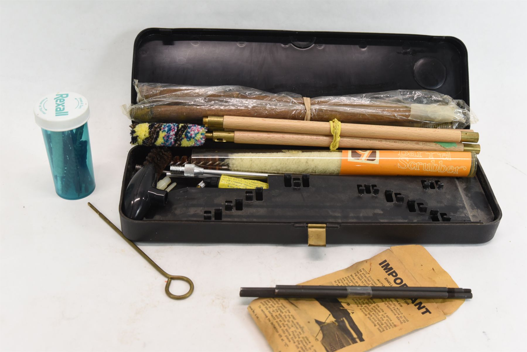 Gun Cleaning Kit 20 Gauge, 20 Gauge Wooden Cleaning Rod & 12 Gauge Wood ...