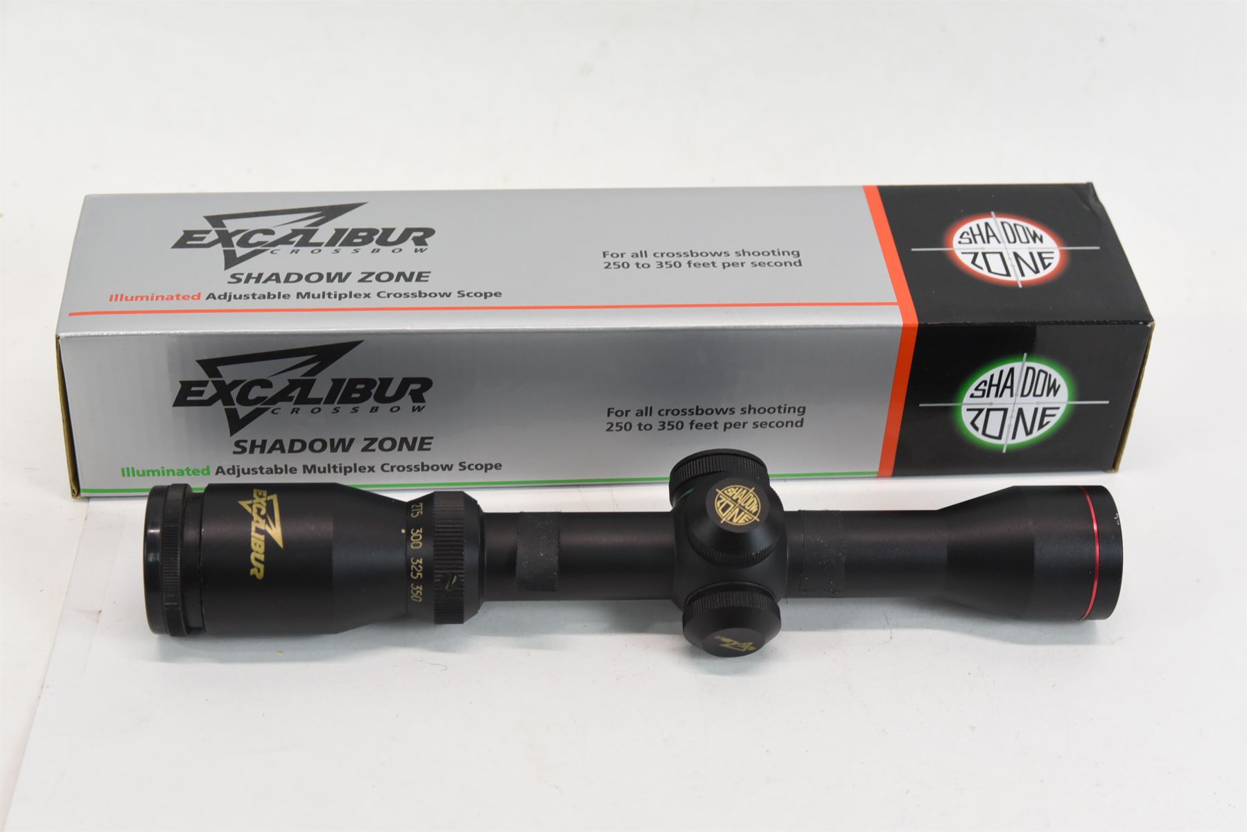 Excalibur Shadow Zone Illuminated Adjustable Multi-Plex Crossbow Scope