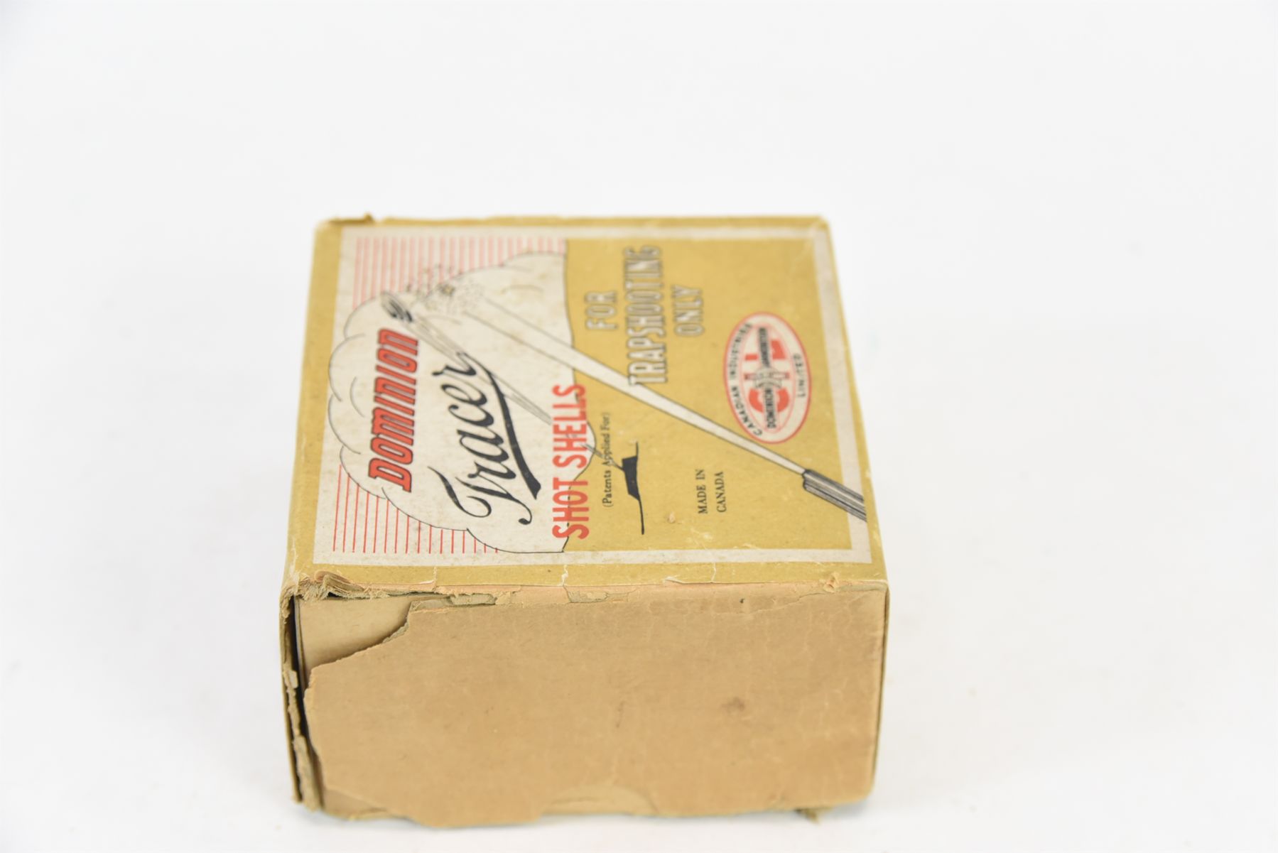 Vintage Collectable Dominion CIL Tracer Shotgun Shells 12 Gauge w/ 3 Rounds