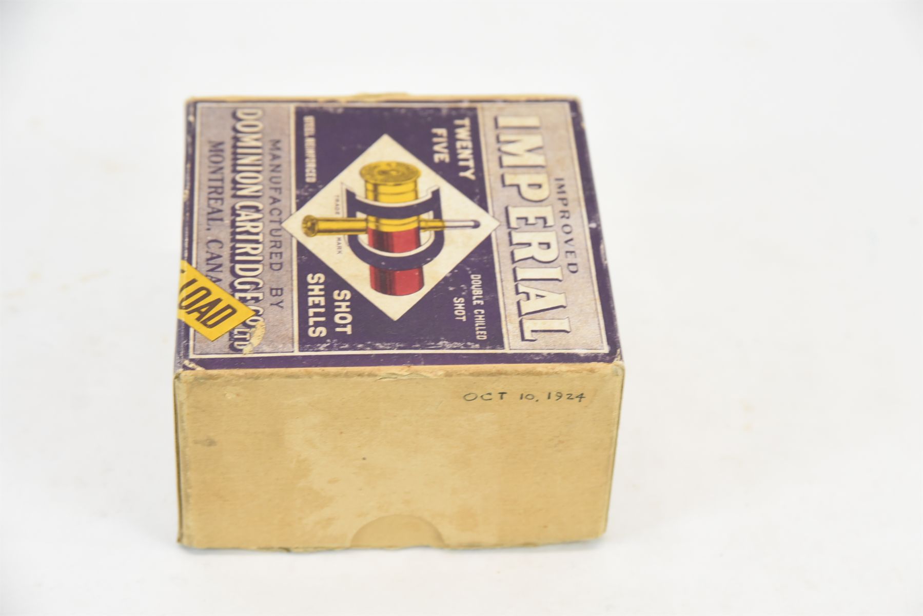 Empty Vintage Collectable Dominion Cartridge Company Improved Imperial ...