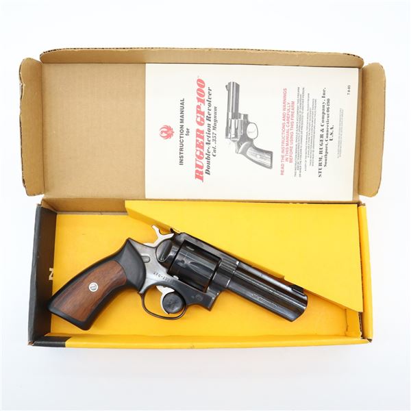RUGER, MODEL: GP100, CALIBER: 357 MAG