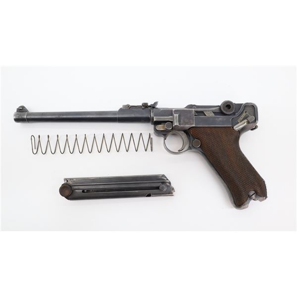 LUGER, MODEL: 1914 ARTILLERY, CALIBER: 9MM LUGER