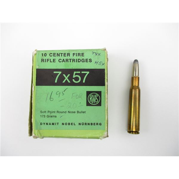 RWS COLLECTIBLE 7X57 AMMO