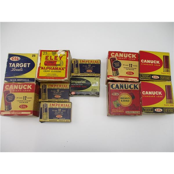 ASSORTED COLLECTIBLE SHOTSHELLS LOT