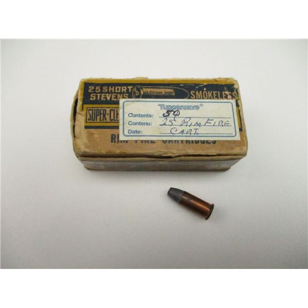 CIL .25 STEVENS SHORT AMMO
