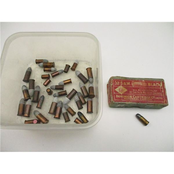 ASSORTED .32 COLLECTIBLE AMMO LOT