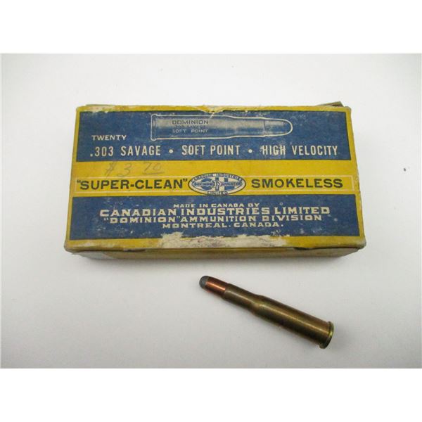 DOMINION .303 SAV COLLECTIBLE AMMO