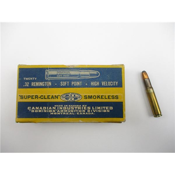 DOMINION .32 REM COLLECTIBLE AMMO