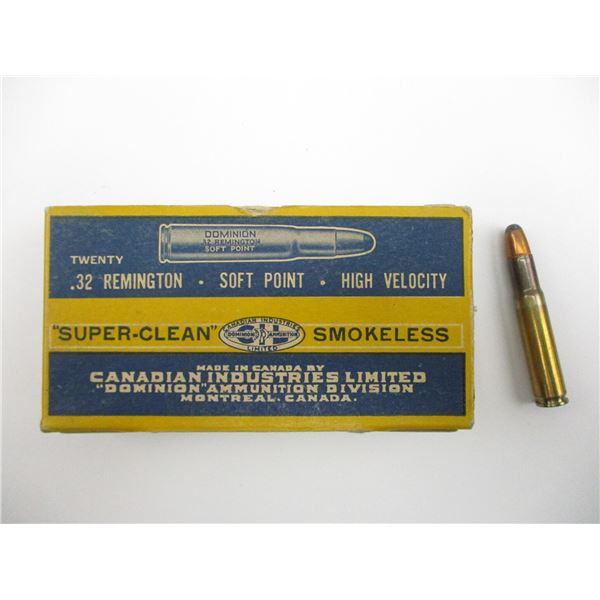 DOMINION .32 REM COLLECTIBLE AMMO