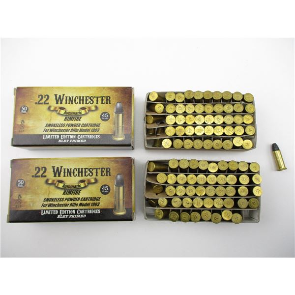 .22 WIN RIMFIRE COLLECTIBLE AMMO LOT