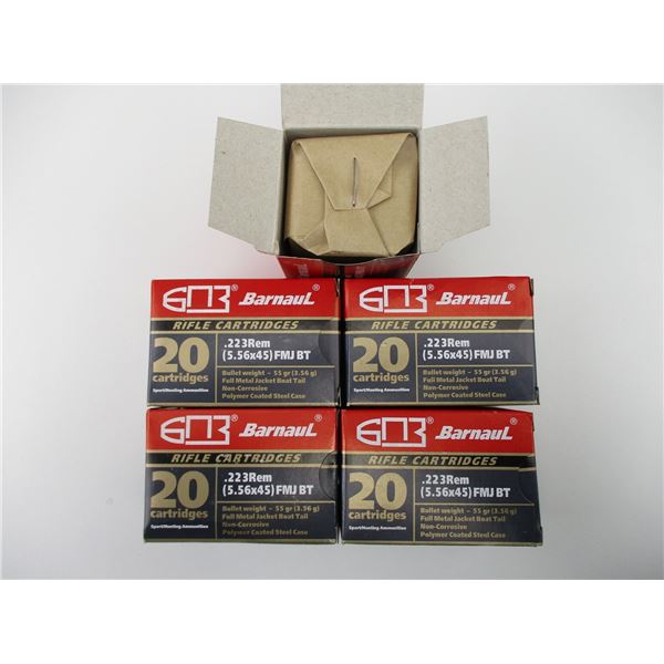 BARNAUL .223 REM AMMO