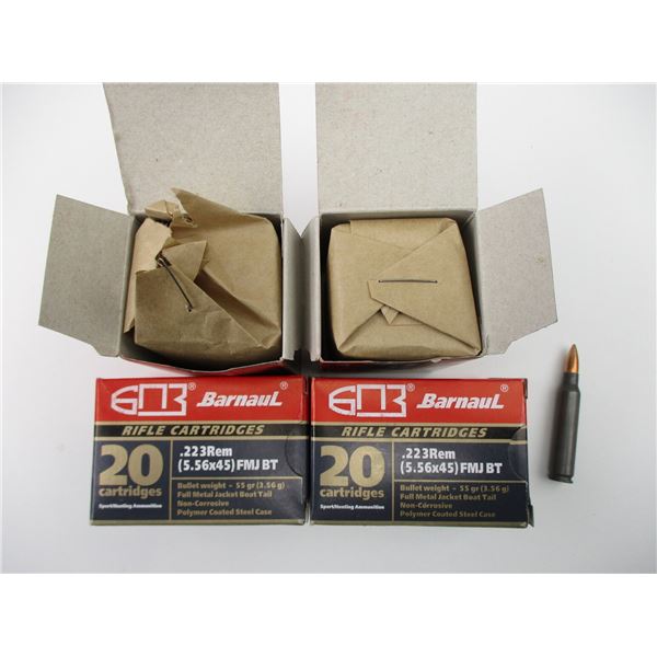 BARNAUL .223 REM AMMO