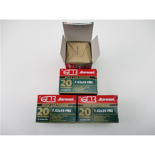 BARNAUL 7.62X39MM AMMO