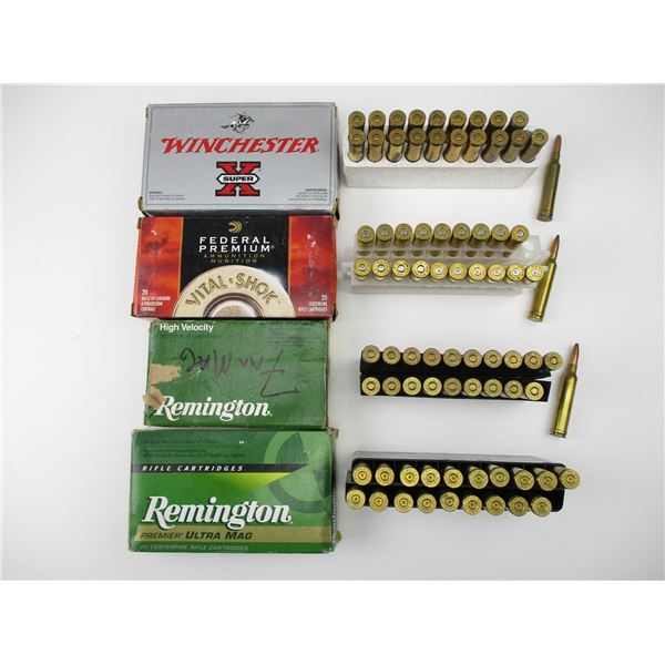 ASSORTED 7MM REM MAG AMMO